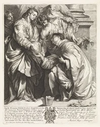 Visioen van H. Hermann Joseph (versie b)