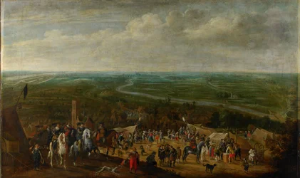 Prins Frederik Hendrik bij het beleg van 