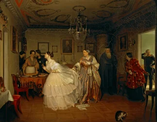 Huwelijksaanzoek van de Majoor