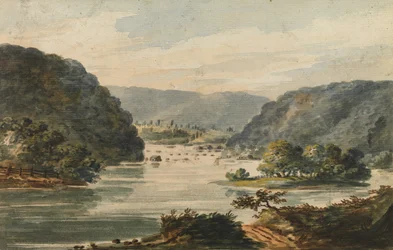 Een uitzicht op de Potomac bij Harpers Ferry, 1811-ca. 1813