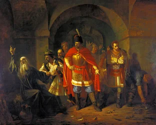 Patriarch Hermogenes weigert de Polen te zegenen, 1860