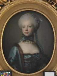 Portret van gravin Eleonora Agnes Scheel, geboren Raben
