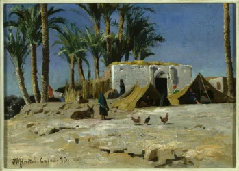 Bedoeïenenkamp in Caïro