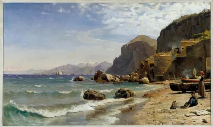 Strand op Capri