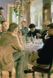 Lunchtijd, 1883