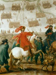 Veldmaarschalk Octavio Piccolomini, bevelhebber van de keizerlijke troepen tijdens de Dertigjarige Oorlog ... (olieverf op doek)