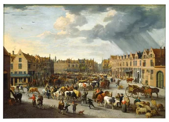 De Oude Ossenmarkt in Antwerpen