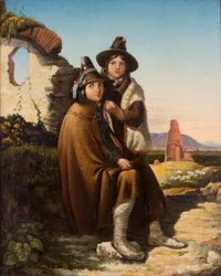 Italiaanse geitenhoeders, 1820-1885