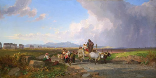 Scène in de Romeinse Campagna