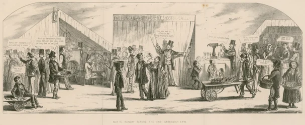 Bartholomew Fair, Londen: Zondag voor de kermis, Greenwich