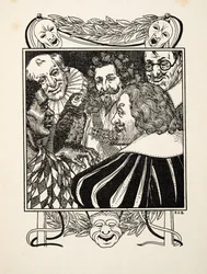 Een pratende papegaai, uit Honderd anekdotes van dieren, pub. 1924