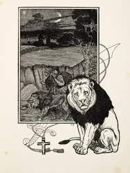 Een Voorzienige Veilige Begeleiding, uit Honderd Anekdotes van Dieren, uitgegeven 1924