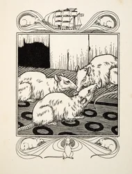 Kinderlijke plicht, uit Honderd anekdotes van dieren, pub. 1924