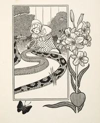 Kinderlijke fascinatie, uit Honderd anekdotes van dieren, pub. 1924