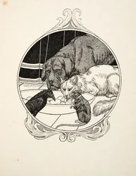 Vreemde Broederschap, uit Honderd Anekdotes van Dieren, uitgegeven 1924