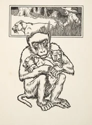 Om hulp vragen, uit Honderd Anekdotes van Dieren, pub. 1924