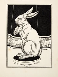 Tamme hazen, uit Honderd anekdotes van dieren, pub. 1924