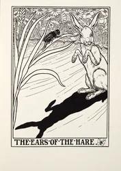 De Oren van de Haas, uit Fontaine Fabels, uitgegeven 1905