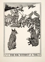 De vos zonder staart, uit Honderd fabels van Aesopus