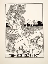 De herdersjongen, uit Honderd fabels van Aesopus