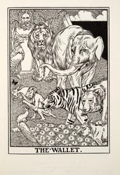 De Portemonnee, uit Fontaine Fabels, uitgegeven 1905