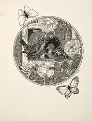 Winterkoninkjes Leren Zingen, uit Honderd Anekdotes van Dieren, uitgegeven 1924