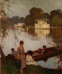 Op de Theems, c.1925
