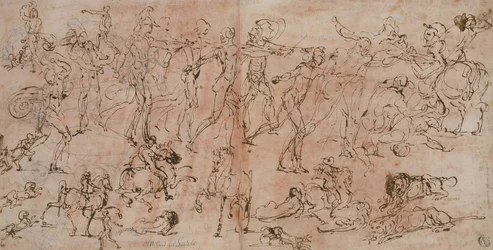 Studies van Krijgers, Ruiters en Leeuwen