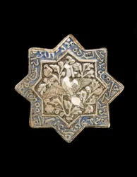 Achtpuntige stertegel, Iran, Il-Khanid-dynastie