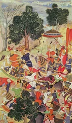 De Gevangenneming van Bakadur Khan