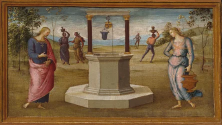 Christus en de Vrouw van Samaria, 1500