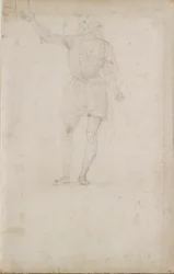 Studie voor een Johannes de Doper (detail)