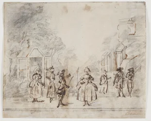 Een herdersscène