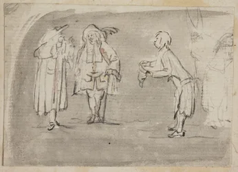 Scènes uit Ludvig Holbergs "Maskerade"