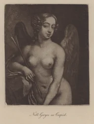 Nell Gwyn als Cupido