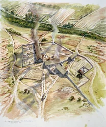 Greenshiel, Lindisfarne, Holy Island, Northumberland, 9e eeuw