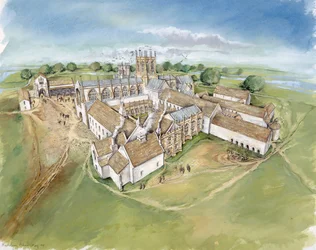 Muchelney Abbey, 16e eeuw, ca. 1990-2010
