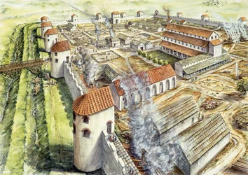 Portchester Castle, AD345