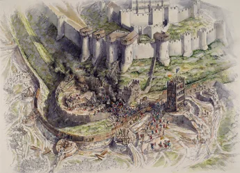 Belegering van Dover Castle, Kent, 1216 ca. 1995-2006
