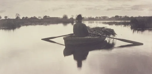 Roeien naar huis met de Schoof-Stuff, Leven en Landschap op de Norfolk Broads, 1886