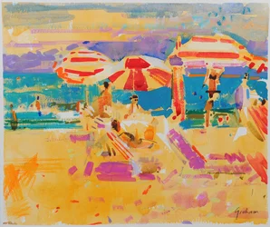 Rode Parasols, Miami