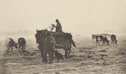 Een Koude Ochtend, 1890-1891, gedrukt 1893
