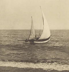 Een Suffolk Garnaalvisser die "afgaat"