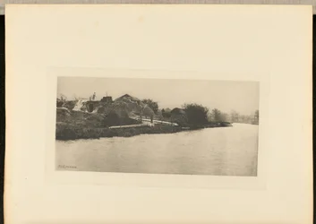 Brickfield aan de rivier de Bure. [Norfolk.]