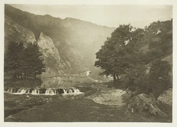 Ingang tot Dove Dale, Derbyshire