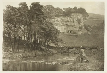 Wolfscote Brug en Franklyn Rots, Beresford Dale