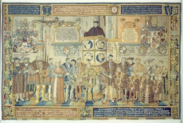 Croy Wandtapijt, 1554