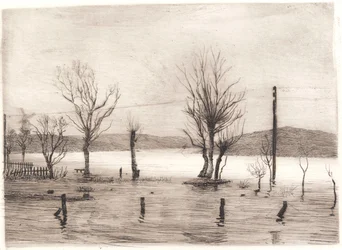 Winterlandschap bij Tyreholm