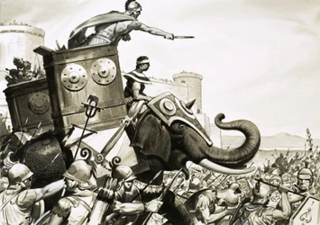 De opkomst en ondergang van Carthago: het Carthaagse geheime wapen - olifanten
