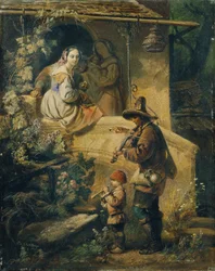 Idylle (Italiaanse bedelmuzikanten)